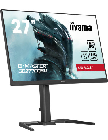 GB2770QSU-B5,Monitor iiyama G-MASTER GB2770QSU-B5, 68,6 cm (27"), 2560 x 1440 Pixel, Wide Quad HD, LED, 0,5 ms, Negru