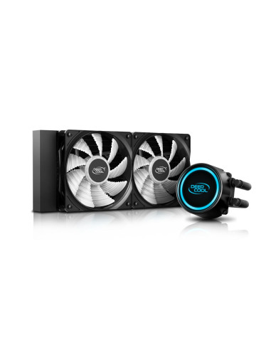 DP-H12RF-GL240TB,Cooler procesor cu lichid Deepcool Gammaxx L240 iluminare albastra