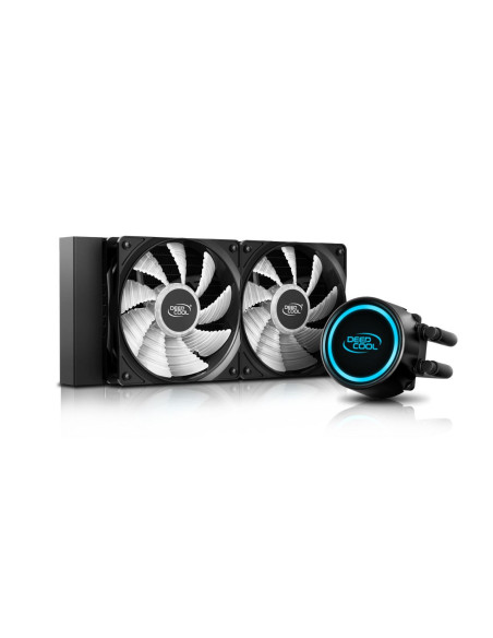 DP-H12RF-GL240TB,Cooler procesor cu lichid Deepcool Gammaxx L240 iluminare albastra