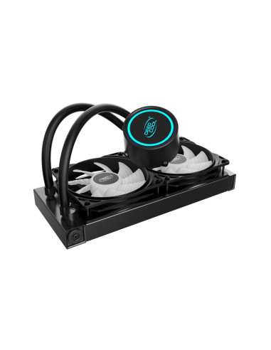 DP-H12RF-GL240TB,Cooler procesor cu lichid Deepcool Gammaxx L240 iluminare albastra