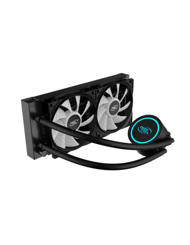 DP-H12RF-GL240TB,Cooler procesor cu lichid Deepcool Gammaxx L240 iluminare albastra
