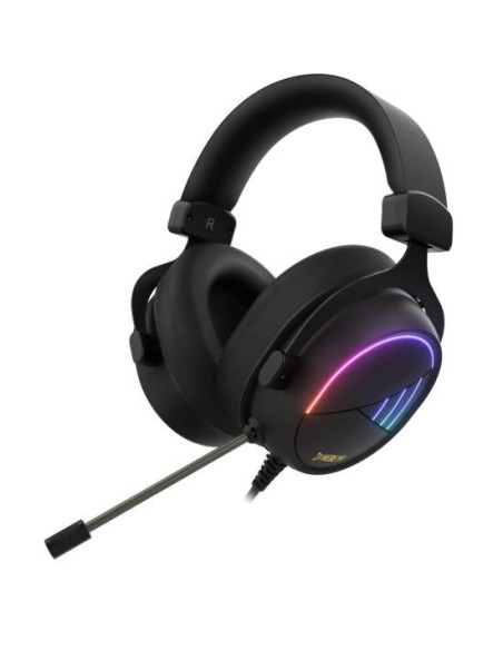 HEBE-M2,Casti Gamdias Hebe M2 iluminare RGB negre