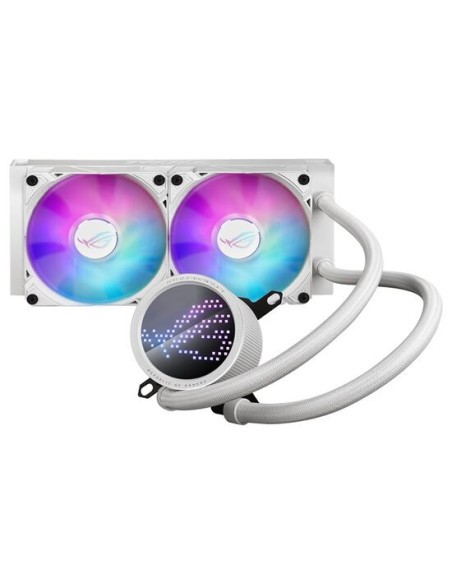 90RC00J2-M0UAY0,Cooler procesor cu lichid ASUS ROG Ryuo III 240 alb iluminare aRGB cu display 90RC00J2-M0UAY0,Cooler procesor cu lichid ASUS ROG Ryuo III 240 alb iluminare aRGB cu display
