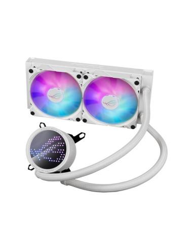 90RC00J2-M0UAY0,Cooler procesor cu lichid ASUS ROG Ryuo III 240 alb iluminare aRGB cu display 90RC00J2-M0UAY0,Cooler procesor cu lichid ASUS ROG Ryuo III 240 alb iluminare aRGB cu display
