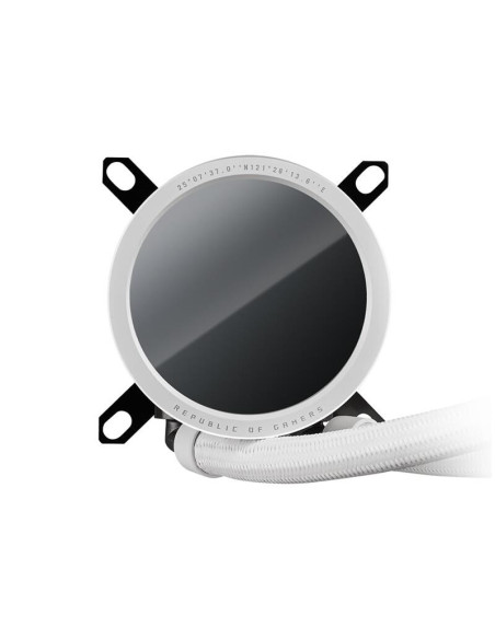 90RC00J2-M0UAY0,Cooler procesor cu lichid ASUS ROG Ryuo III 240 alb iluminare aRGB cu display 90RC00J2-M0UAY0,Cooler procesor cu lichid ASUS ROG Ryuo III 240 alb iluminare aRGB cu display