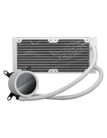 90RC00J2-M0UAY0,Cooler procesor cu lichid ASUS ROG Ryuo III 240 alb iluminare aRGB cu display 90RC00J2-M0UAY0,Cooler procesor cu lichid ASUS ROG Ryuo III 240 alb iluminare aRGB cu display