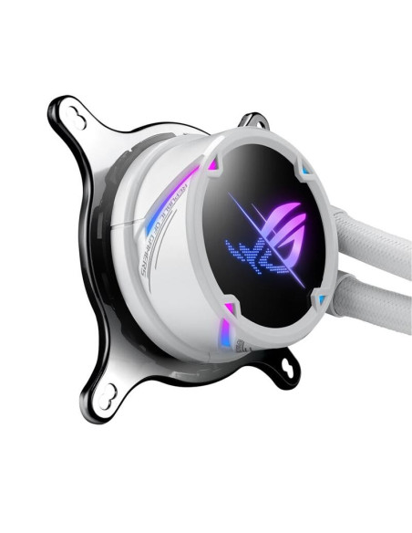 90RC00F2-M0UAY4,Cooler procesor cu lichid ASUS ROG STRIX LC II 360 AM5 alb iluminare aRGB