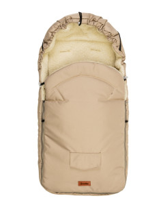 SILLO-822,Sac de iarna Sensillo lana Cappuccino 95x40 cm 2