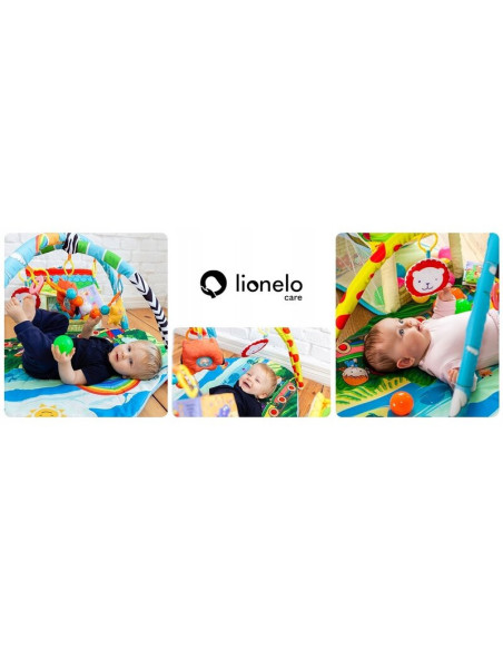 BN-LOE-IMKE,Lionelo - Salteluta interactiva Imke, Cu jucarii, Conform cu standardul european de securitate EN71, Multicolor