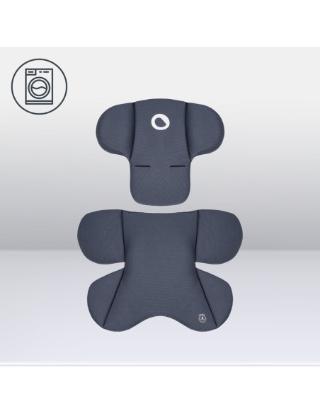 BN-LO-ASTRID_I-SIZE_BLACK_GREY+BASE_BLACK,Lionelo - Soica auto i-Size Astrid, Include baza Isofix, 0-13 Kg, 40-87 cm, Cu maner s