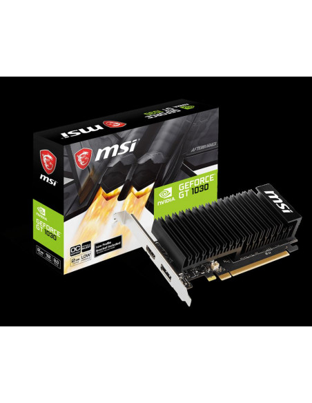 Placa video MSI GeForce GT 1030 2GHD4 LP OC, 2GB, DDR4