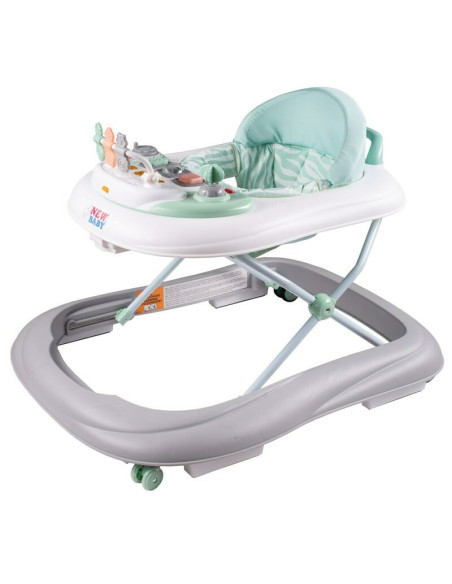 BN-39129,Premergator copii, Cu muzica si lumini, Cu roti din silicon, Conform cu standardul european de securitate EN1273:2020, 