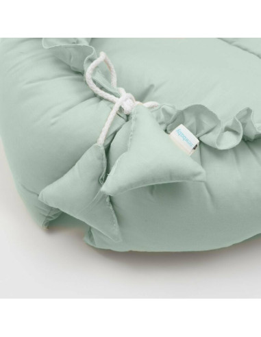 BN-51628,Set 3 piese, Baby Nest, Cu paturica si pernuta, New Baby, Dominik green