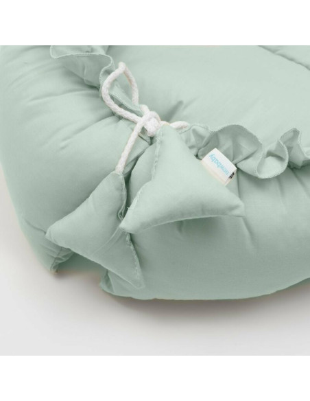 BN-51628,Set 3 piese, Baby Nest, Cu paturica si pernuta, New Baby, Dominik green