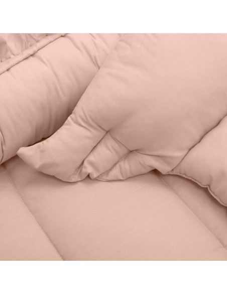 BN-51629,Set 3 piese, Baby Nest, Cu paturica si pernuta, New Baby, Dominik pink