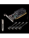 Placa video PNY NVIDIA Quadro P1000 DVI, 4GB GDDR5, 128