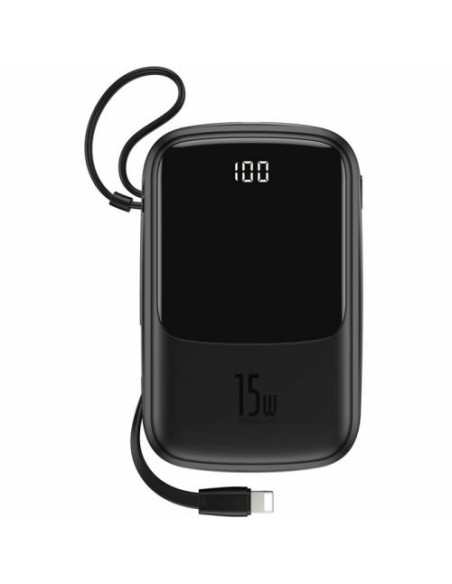 Baterie portabila Baseus Q Pow, 2x USB, 1x USB-C, 10000mAh