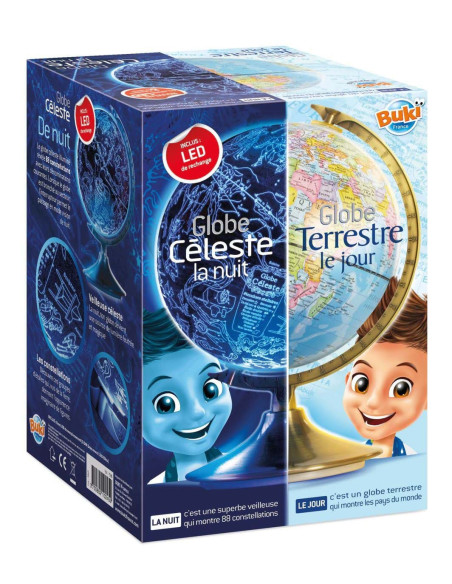 BK7345,Glob terestru ziua - bolta cerului noaptea