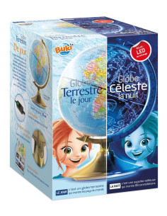 BK7345,Glob terestru ziua - bolta cerului noaptea 2