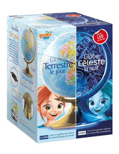 BK7345,Glob terestru ziua - bolta cerului noaptea