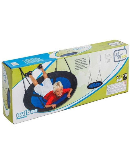 KB190007004001,Leagan cuib swibee albastru/negru