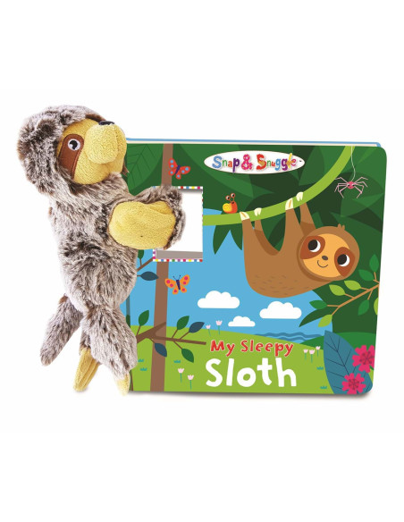 BBWW003,Lenesul Meu Somnoros - animalut de plus si carticica in limba engleza