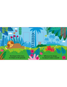 BBWW003,Lenesul Meu Somnoros - animalut de plus si carticica in limba engleza 2