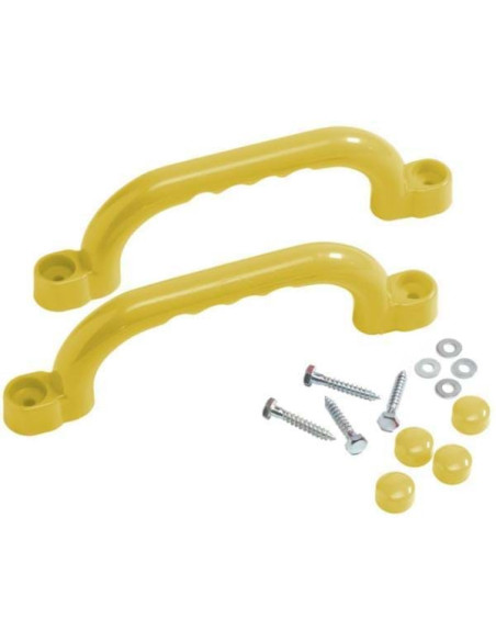 KB840025003001,Manere din plastic 25 cm - Galbene