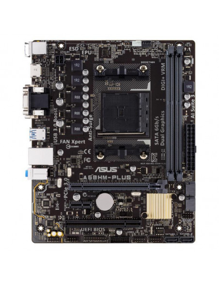 Placa de baza Asus Socket FM2+,,A68HM-PLUS