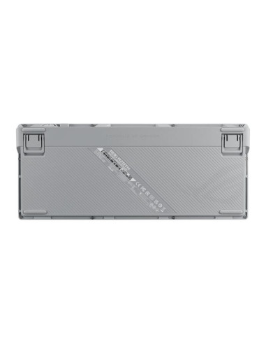 90MP031A-BKUA11,Tastatura mecanica gaming bluetooth Asus ROG Azoth PBT NX Snow alba cu gri iluminare RGB