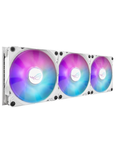 90RC00I2-M0UAY0,Cooler procesor cu lichid ASUS ROG Ryuo III 360 alb iluminare aRGB cu display