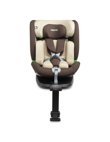 TERO-18565,Scaun auto rotativ Caretero KAMPTOS I-Size 40-150 cm Maro/Bej TERO-18565,Scaun auto rotativ Caretero KAMPTOS I-Size 40-150 cm Maro/Bej