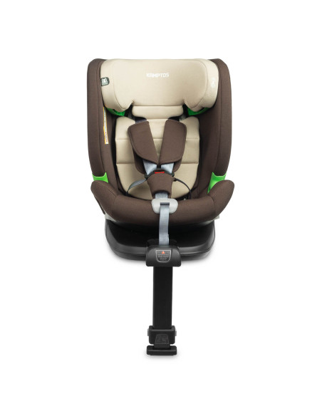 TERO-18565,Scaun auto rotativ Caretero KAMPTOS I-Size 40-150 cm Maro/Bej TERO-18565,Scaun auto rotativ Caretero KAMPTOS I-Size 40-150 cm Maro/Bej