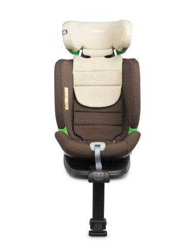 TERO-18565,Scaun auto rotativ Caretero KAMPTOS I-Size 40-150 cm Maro/Bej TERO-18565,Scaun auto rotativ Caretero KAMPTOS I-Size 40-150 cm Maro/Bej