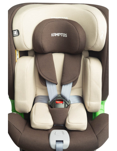 TERO-18565,Scaun auto rotativ Caretero KAMPTOS I-Size 40-150 cm Maro/Bej TERO-18565,Scaun auto rotativ Caretero KAMPTOS I-Size 40-150 cm Maro/Bej