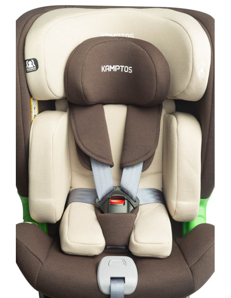 TERO-18565,Scaun auto rotativ Caretero KAMPTOS I-Size 40-150 cm Maro/Bej TERO-18565,Scaun auto rotativ Caretero KAMPTOS I-Size 40-150 cm Maro/Bej