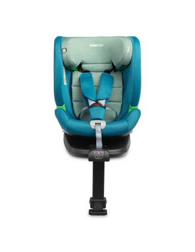 TERO-18567,Scaun auto rotativ Caretero KAMPTOS I-Size 40-150 cm Albastru/Verde TERO-18567,Scaun auto rotativ Caretero KAMPTOS I-Size 40-150 cm Albastru/Verde