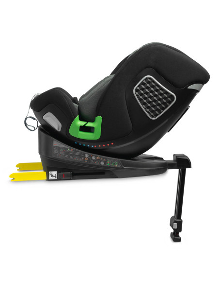 TERO-18566,Scaun auto rotativ Caretero KAMPTOS I-Size 40-150 cm Gri/Negru TERO-18566,Scaun auto rotativ Caretero KAMPTOS I-Size 40-150 cm Gri/Negru