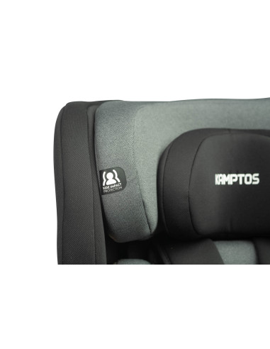 TERO-18566,Scaun auto rotativ Caretero KAMPTOS I-Size 40-150 cm Gri/Negru TERO-18566,Scaun auto rotativ Caretero KAMPTOS I-Size 40-150 cm Gri/Negru