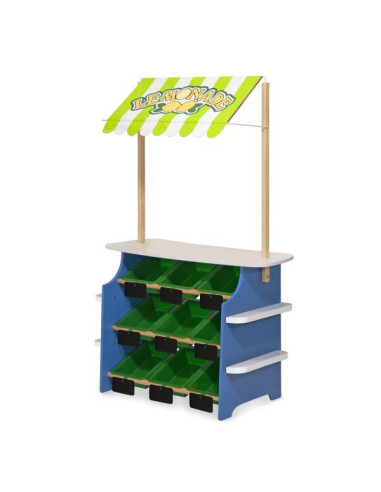 MD4070,Stand de joaca din lemn Fructe si legume