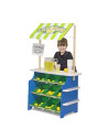 MD4070,Stand de joaca din lemn Fructe si legume