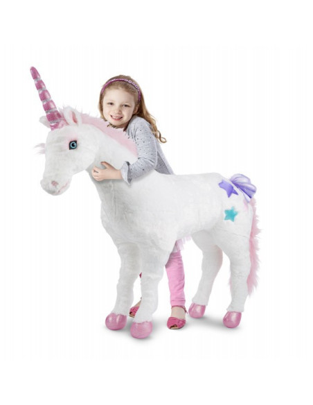 MD8801,Unicorn gigant din plus Melissa and Doug