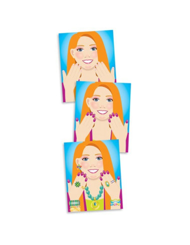 MD4223,Colectia de abtibilduri - bijuterii si manichiura Melissa and Doug