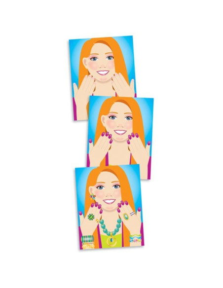 MD4223,Colectia de abtibilduri - bijuterii si manichiura Melissa and Doug
