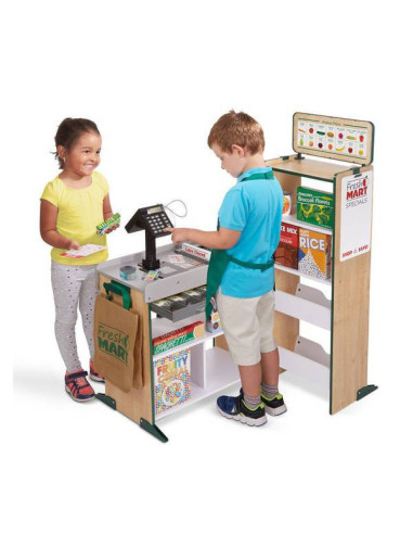 MD9340,Colt de joaca din lemn Supermarket Melissa and Doug