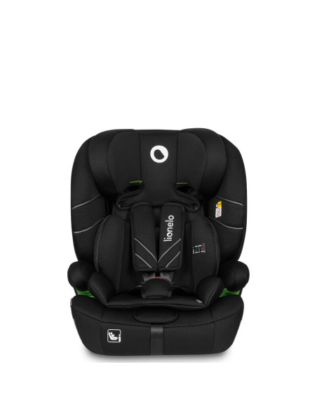 BN-LO-LEVI_ONE_I-SIZE_BLACK_CARBON,Lionelo - Scaun auto, Levi One i-Size, Universal, Instalare FWF, Cu tetiera reglabila in 10 p