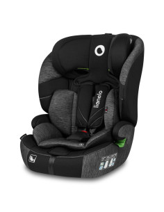 BN-LO-LEVI_ONE_I-SIZE_BLACK_GREY,Lionelo - Scaun auto, Levi One i-Size, Universal, Instalare FWF, Cu tetiera reglabila in 10 poz 2