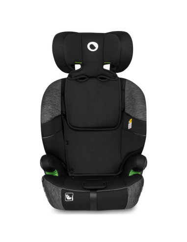 BN-LO-LEVI_ONE_I-SIZE_BLACK_GREY,Lionelo - Scaun auto, Levi One i-Size, Universal, Instalare FWF, Cu tetiera reglabila in 10 poz