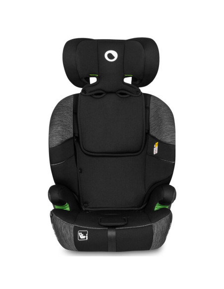 BN-LO-LEVI_ONE_I-SIZE_BLACK_GREY,Lionelo - Scaun auto, Levi One i-Size, Universal, Instalare FWF, Cu tetiera reglabila in 10 poz