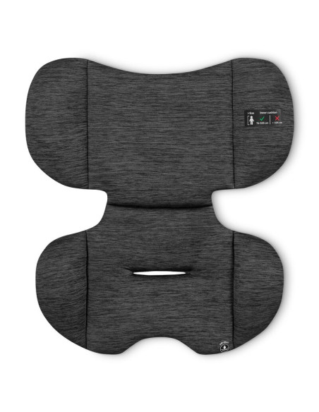 BN-LO-LEVI_ONE_I-SIZE_BLACK_GREY,Lionelo - Scaun auto, Levi One i-Size, Universal, Instalare FWF, Cu tetiera reglabila in 10 poz